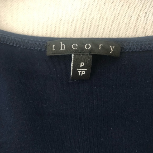 THEORY navy and black dress - Picture 6 of 10